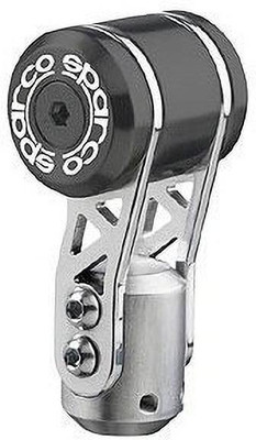 ACCESSOREEZ aluminium Gear Knob(Silver, Black)