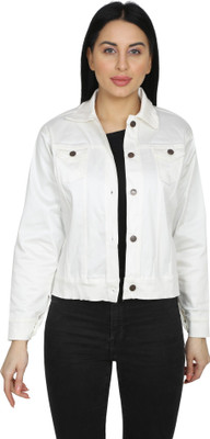 DUCLOTHES FIT Full Sleeve Solid Women Denim Jacket