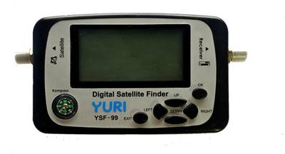Yuri Satellite Finder | YSF-99 |Digital All DTH Signal Satellite Meter New Version YSF - 99 Non-magnetic Electronic Level  (12 cm)