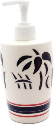 BERRYCRAVE Premium Collection Liquid Soap Dispenser for Luxury Bathing Experience (Random Design/Colour to Be Shipped) 250 ml Liquid, Gel, Conditioner, Shampoo Dispenser(White)