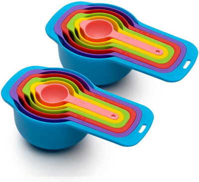 Kitchwish Measuring Cup 2 Set Measuring Cup Set(250 ml, 125 ml, 85 ml, 60 ml, 15 ml, 7.5 ml)