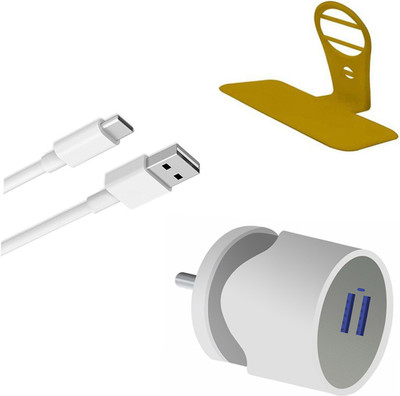 DAKRON Wall Charger Accessory Combo for OnePlus 8T(White)