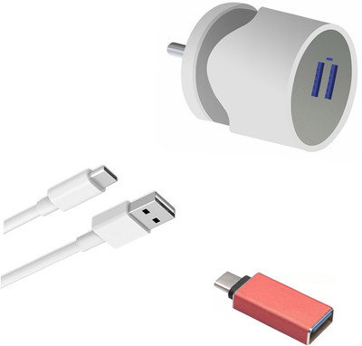 DAKRON Wall Charger Accessory Combo for Motorola Razr 5G(White)