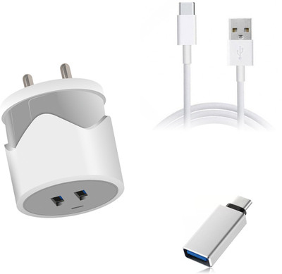 DAKRON Wall Charger Accessory Combo for Samsung Galaxy S20 FE 5G(White)