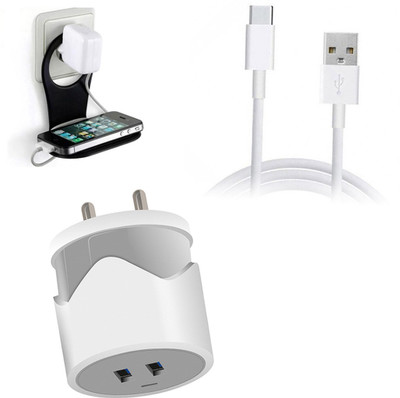 DAKRON Wall Charger Accessory Combo for LG Velvet(Multicolor)