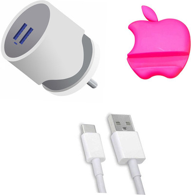 DAKRON Wall Charger Accessory Combo for Huawei P40 Pro+(White)
