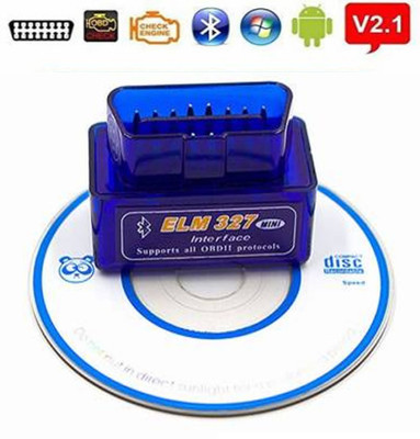 Zinzo Super Mini ELM327 Bluetooth V2.1 OBD2 Car Diagnostic Tool ELM 327 Bluetooth For Android/Symbian For OBDII Protocol OBD Reader