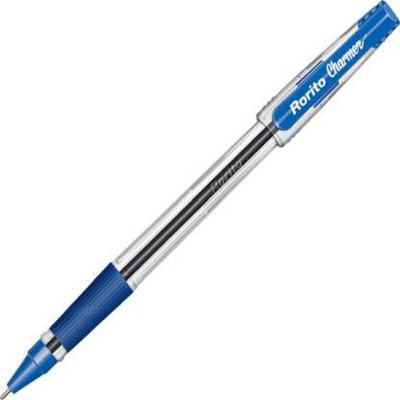 Rorito Charmer Blue Ball pen 100 Pens Ball Pen(Pack of 100, Ink Color - Blue)