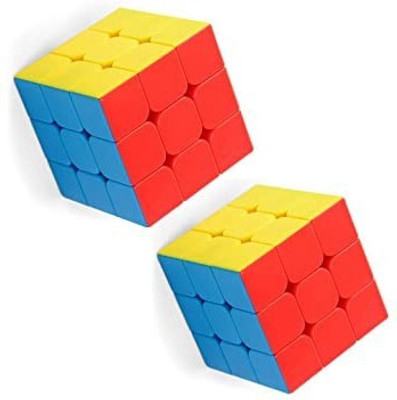 KRISHNAVI x3x3 P Cube Pack of 2 2 Pieces(2 Pieces)
