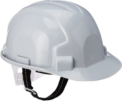 AKTION SH004 Safety Helmet RV-H21 Nape Type - Grey (Pack of 1) Construction Helmet(Size - Free)