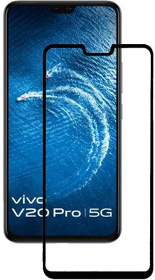 INFINITYWORLD Edge To Edge Tempered Glass for Vivo V20 Pro(Pack of 1)