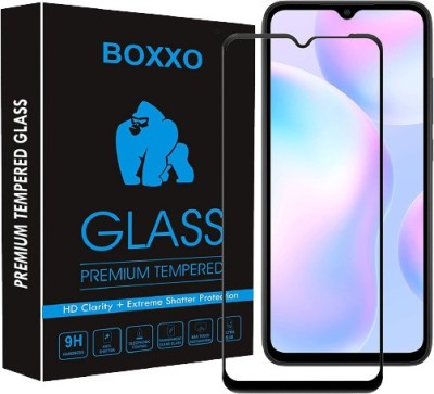 from comm Edge To Edge Tempered Glass for POCO C3(Pack of 1)