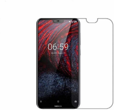 INFINITYWORLD Tempered Glass Guard for Nokia 6.1 Plus(Pack of 1)