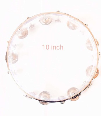 raghav associates 20 cm With Head Tambourine(Metal)