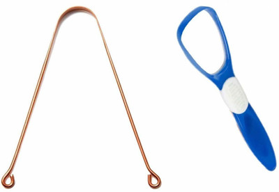 hinik Copper, Plastic Tongue Cleaner(Pack of 2)