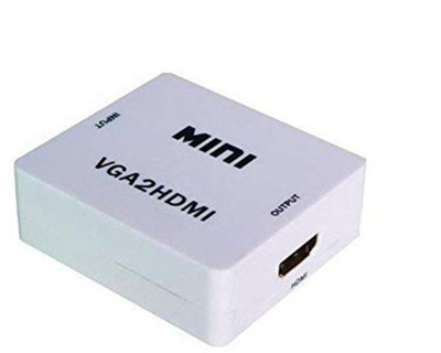 TSS  TV-out Cable VGA TO HDMI(White, For TV)