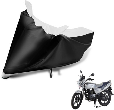 Auto Hub Two Wheeler Cover for LML(Freedom, Black, White)