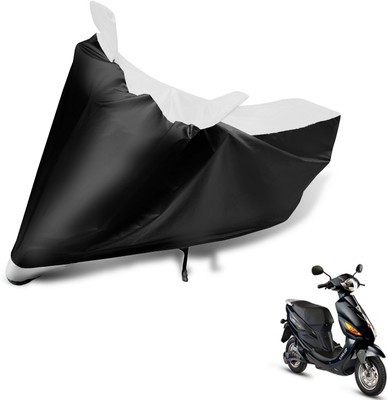 MOCKHE Two Wheeler Cover for Hero(Electric Cruz, Black, White)