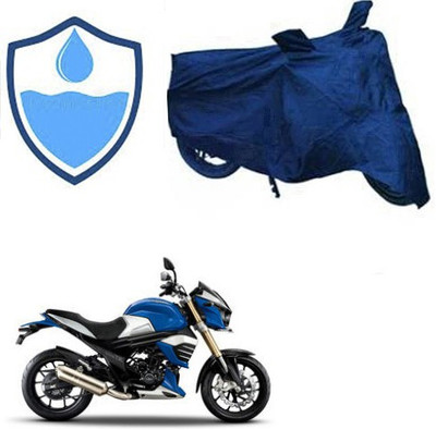 Feel heaven Waterproof Two Wheeler Cover for Mahindra(MOJO XT 300, Blue)