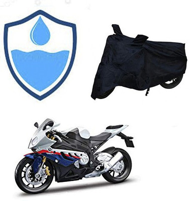 saanvi Waterproof Two Wheeler Cover for BMW(X1, Black)
