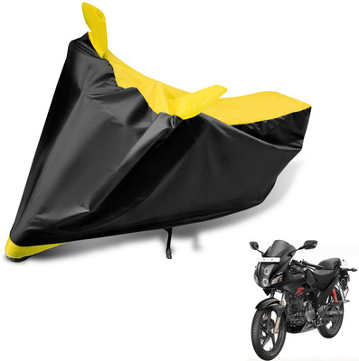 Auto Hub Two Wheeler Cover for Hero(Karizma, Black, Yellow)