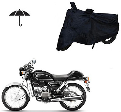 saanvi Waterproof Two Wheeler Cover for Hero(Splendor Pro Classic, Black)