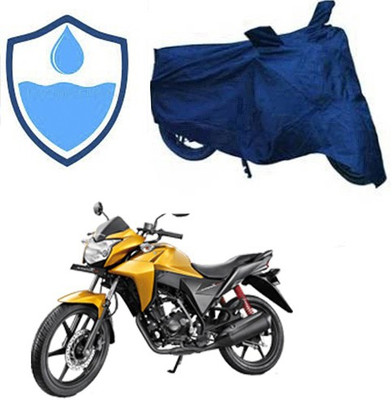 RPSENTTERPR Waterproof Two Wheeler Cover for Honda(CB Twister, Blue)