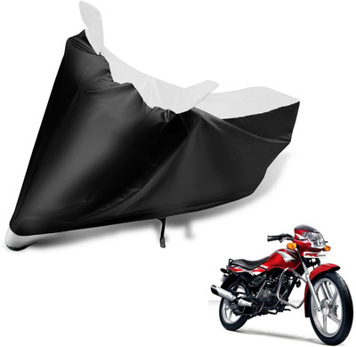 Auto Hub Two Wheeler Cover for TVS(Star Sport, Black, White)