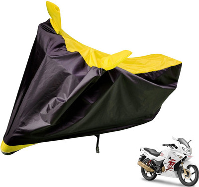 Auto Hub Two Wheeler Cover for Hero(Karizma ZMR, Black, Yellow)