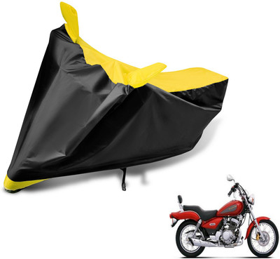 Auto Hub Two Wheeler Cover for Yamaha(Enticer, Black, Yellow)