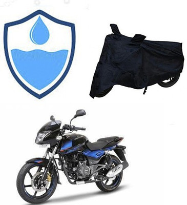RPSENTTERPR Waterproof Two Wheeler Cover for Bajaj(Pulsar 150 DTS-i, Black)