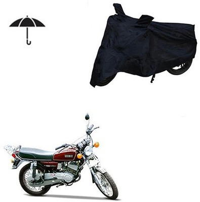 saanvi Waterproof Two Wheeler Cover for Yamaha(RX 100, Black)