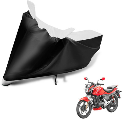 MOCKHE Two Wheeler Cover for Hero(Xtreme Sports, Black, White)