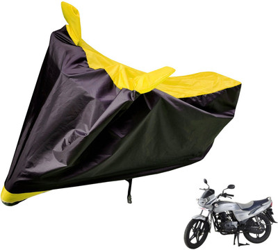 Auto Hub Two Wheeler Cover for LML(Freedom, Black, Yellow)