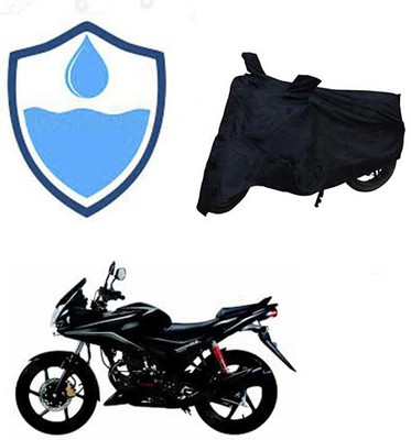 RPSENTTERPR Waterproof Two Wheeler Cover for Honda(CBF Stunner, Black)