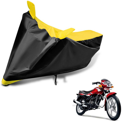 Auto Hub Two Wheeler Cover for TVS(Star Sport, Black, Yellow)