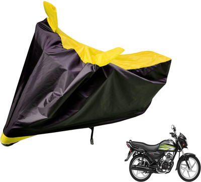 Auto Hub Two Wheeler Cover for Honda(Dream, Black, Yellow)