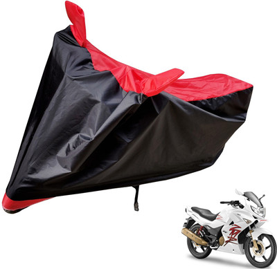Auto Hub Two Wheeler Cover for Hero(Karizma ZMR, Black, Red)