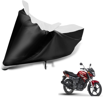 MOCKHE Two Wheeler Cover for Yamaha(SZ X, Black, White)