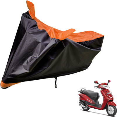 Auto Hub Two Wheeler Cover for Hero(Duet, Black, Orange)