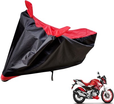 Auto Hub Two Wheeler Cover for Hero(Xtreme, Black, Red)