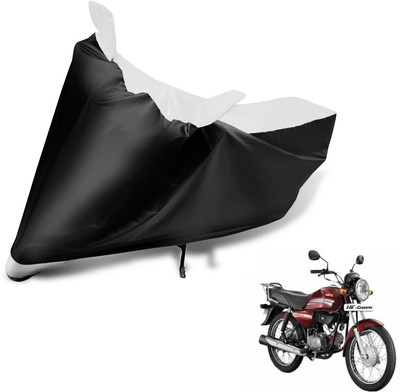 Auto Hub Two Wheeler Cover for Hero(HF Dawn, Black, White)