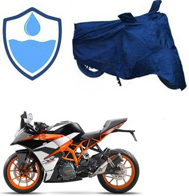 RPSENTTERPR Waterproof Two Wheeler Cover for KTM(RD 350, Blue)