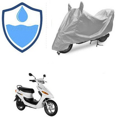 RPSENTTERPR Waterproof Two Wheeler Cover for Indus(Yo Electron, Silver)