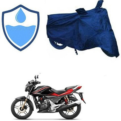Feel heaven Waterproof Two Wheeler Cover for Honda(CBZ Extreme, Blue)