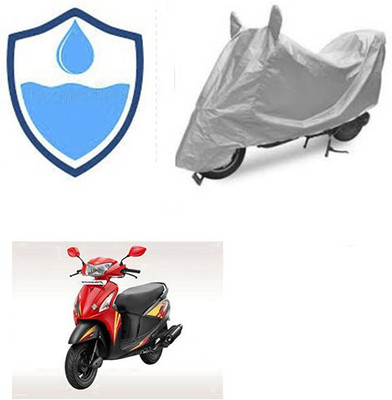 RPSENTTERPR Waterproof Two Wheeler Cover for Hero(Pleasure, Silver)