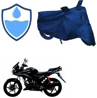 Feel heaven Waterproof Two Wheeler Cover for Honda(CBF Stunner, Blue)