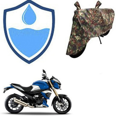 Feel heaven Waterproof Two Wheeler Cover for Mahindra(MOJO XT 300, Multicolor)