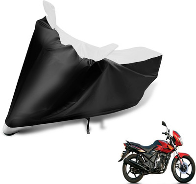 Auto Hub Two Wheeler Cover for TVS(Flame, Black, White)