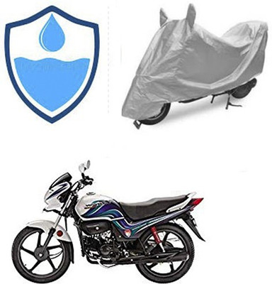 RPSENTTERPR Waterproof Two Wheeler Cover for Hero(Passion Pro TR, Silver)